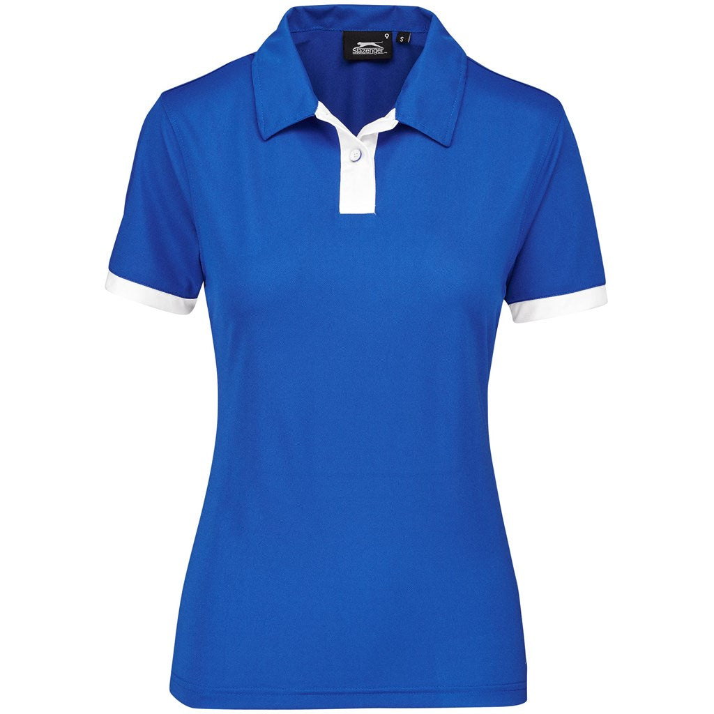 Polo de golf Contest pour femme - Bleu roi