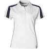 Camisola de golfe Horizon para mulher - Branca