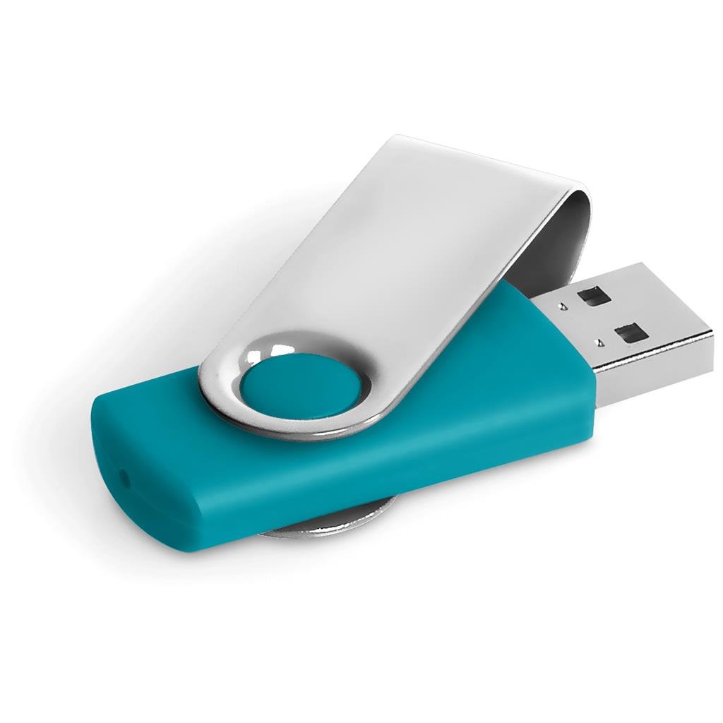 Clé USB Axis Glint - 8 Go - Turquoise