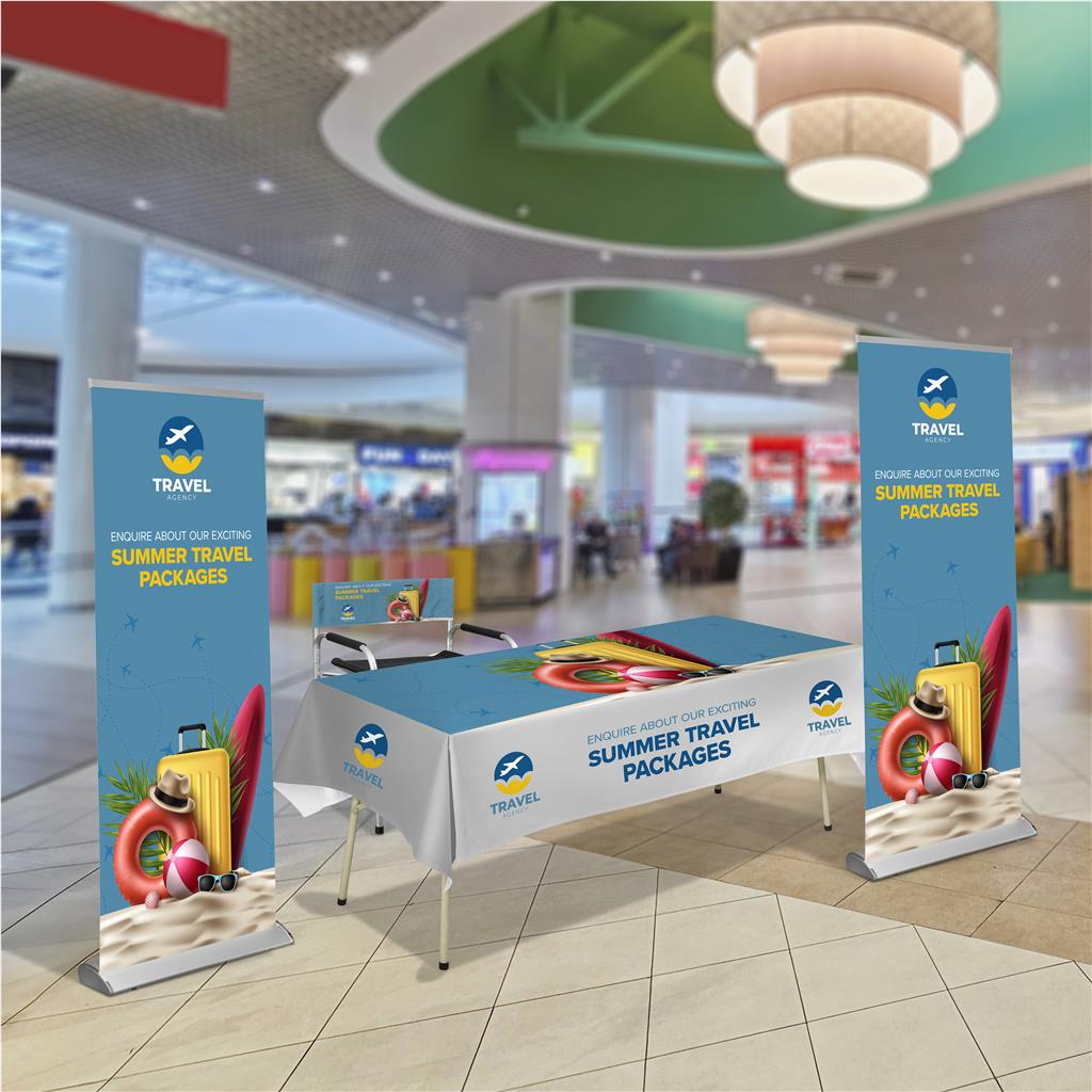 Kit d'affichage marketing intérieur