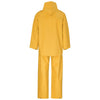Macacão de chuva emborrachado em poliéster/PVC Light Hurricane - Amarelo